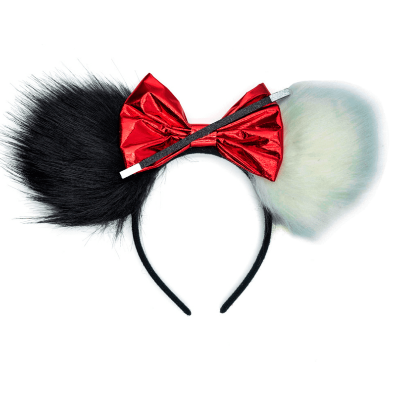 Diadema orejas con lazo