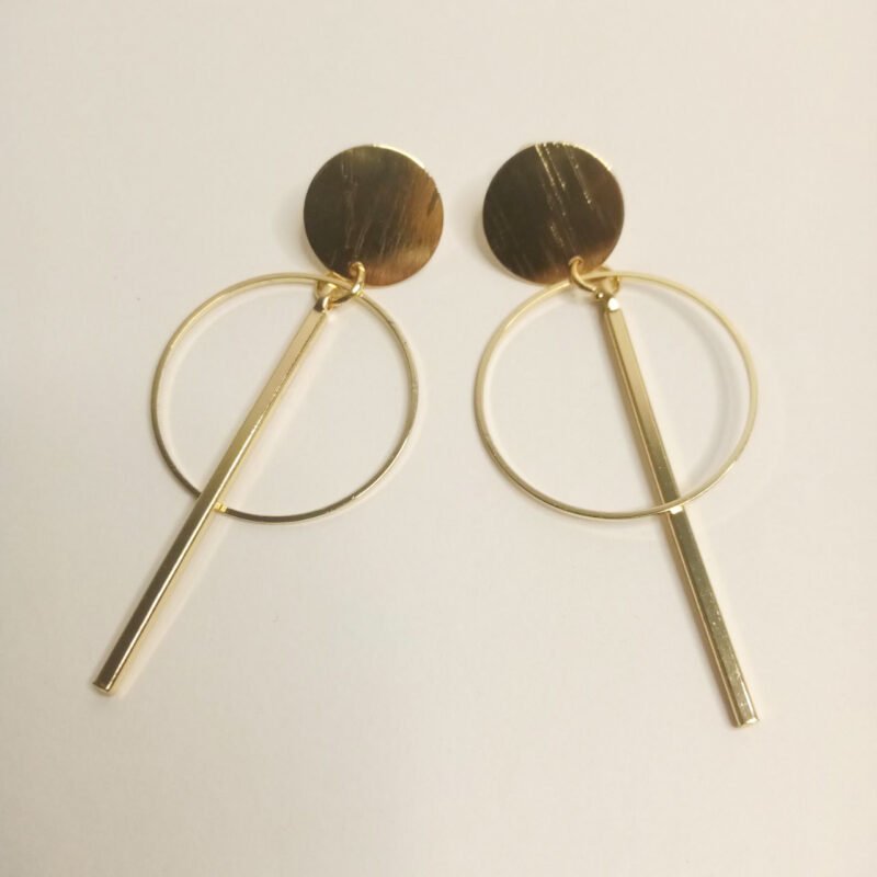 Pendientes dorados