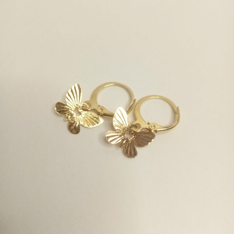 Pendientes de mariposa