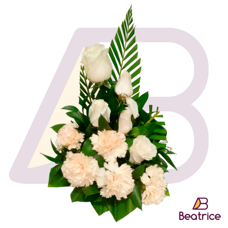 Triángulo floral