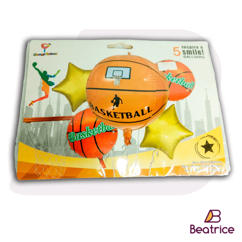 Pack de globos de basketball