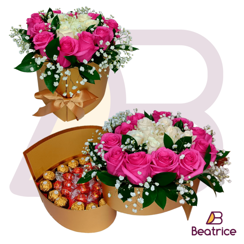 Caja floral sorpresa