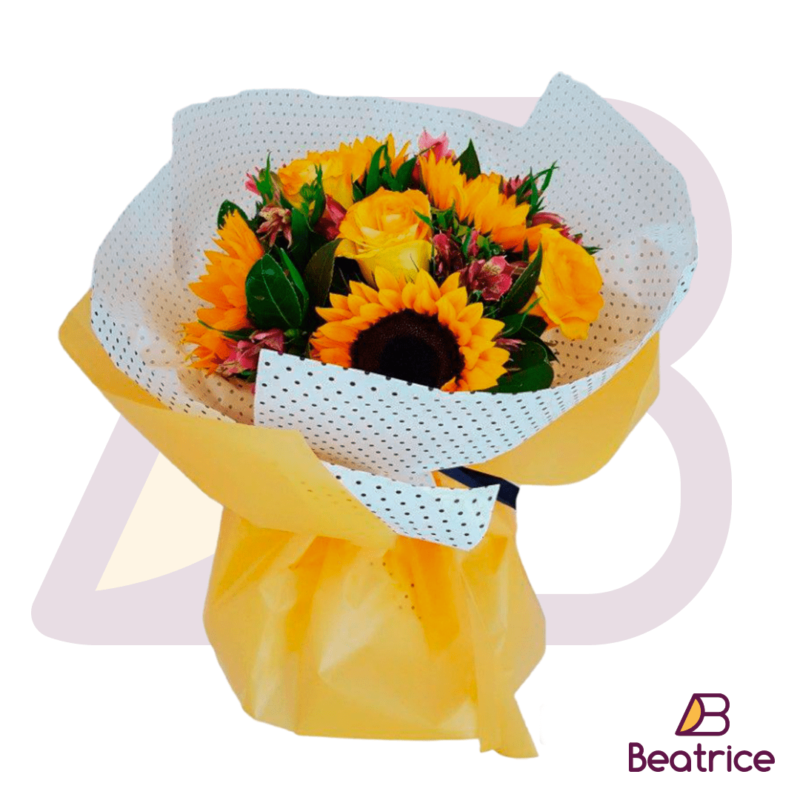 Bouquet de girasoles